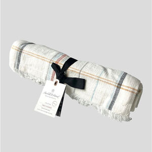 Hearth and Hand with Magnolia Plaid Table Runner 14”x72”